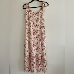Abercrombie & Fitch floral midi dress